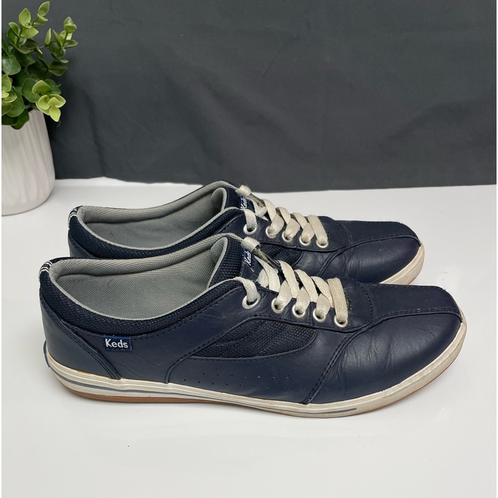 Keds Navy Blue Leather Shoes